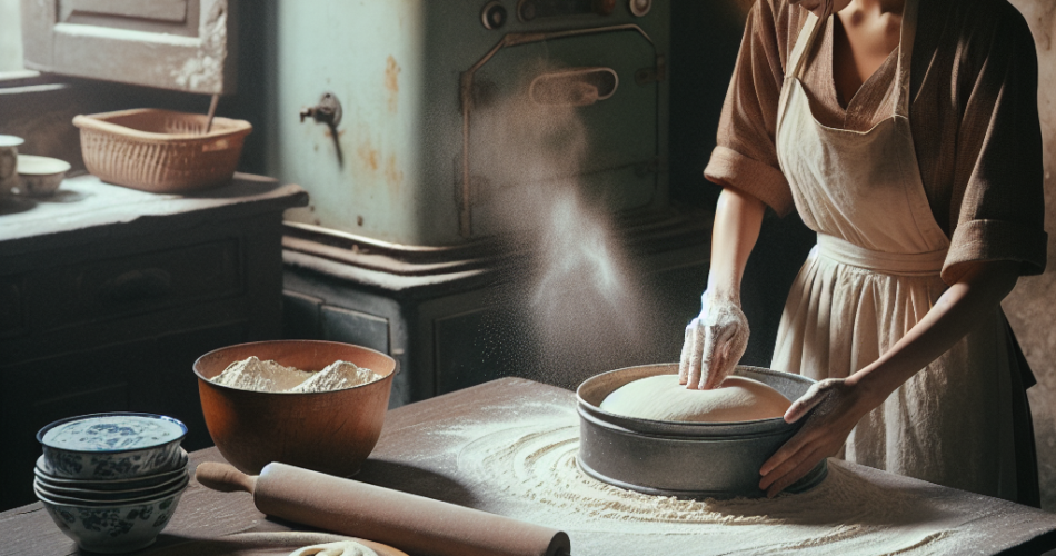 Traditional Wife Baking