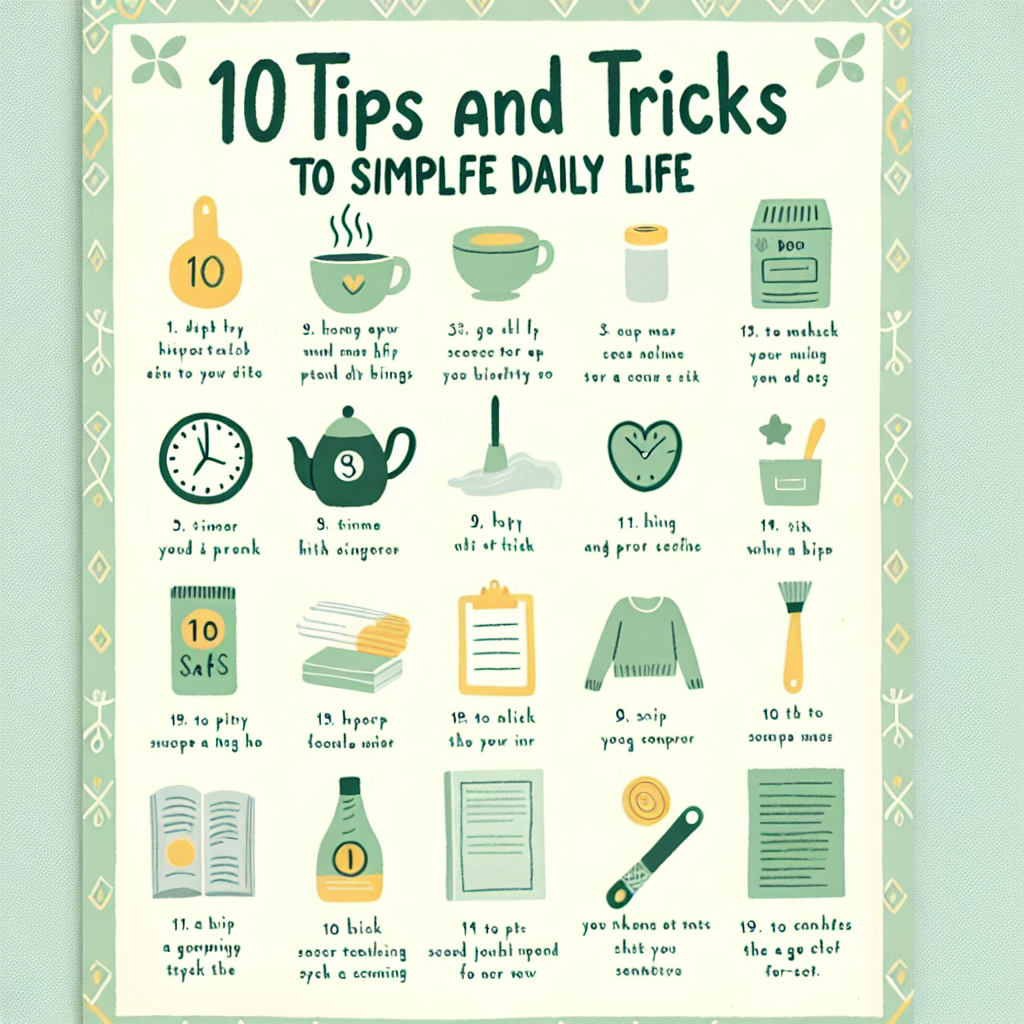 10 Tips and Tricks to Simplify a Tradwife’s Daily Life - TradWife TradLife - Simplifying Daily Life