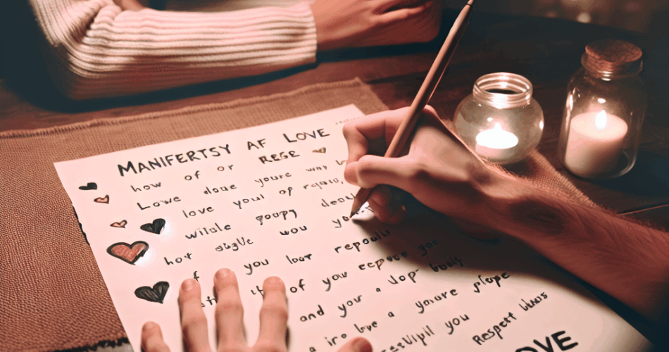 How To Manifest Love With A Specific Person On Paper