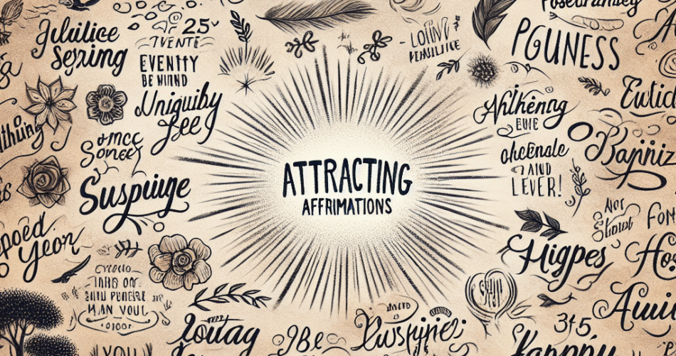 I Attract Affirmations 25 Examples