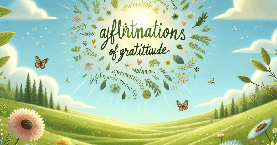 Affirmations Of Gratitude