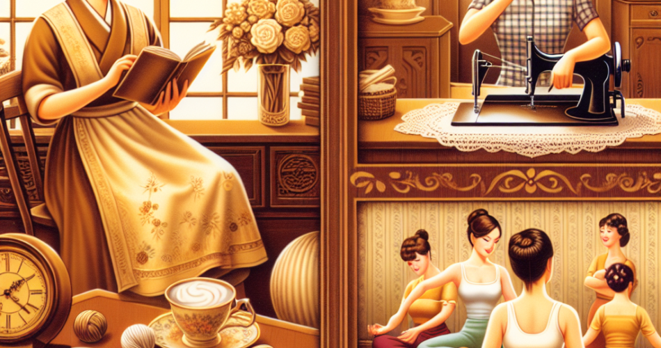 Traditional Housewife Downtime Hobbies