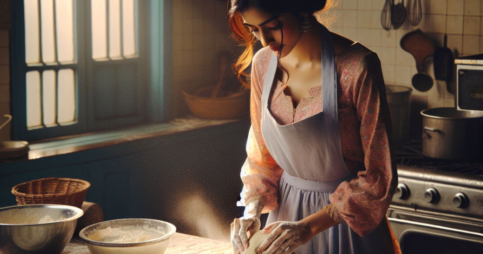 Baking by a Traditional Wife
