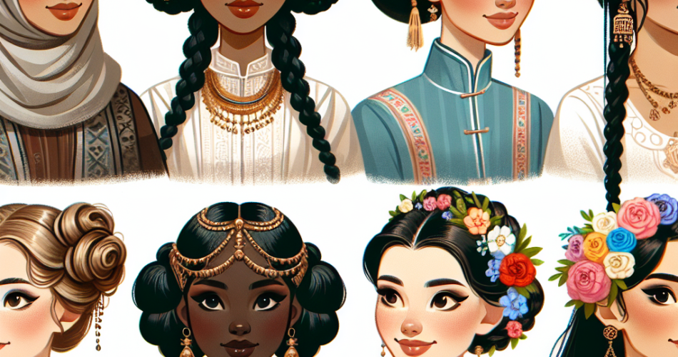 Hair Styles of a Traditional Wife