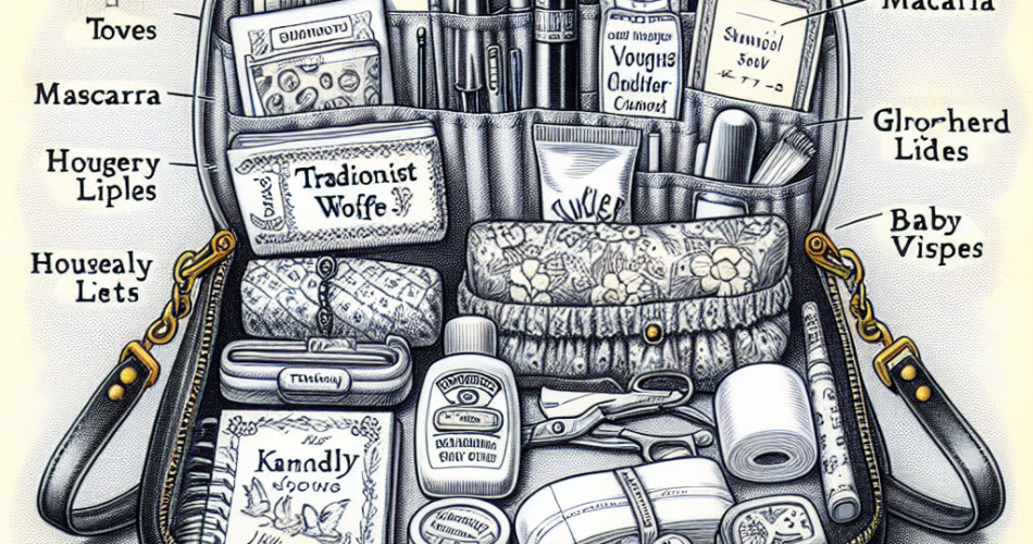 Must-Have Items for Every Tradwife's Purse