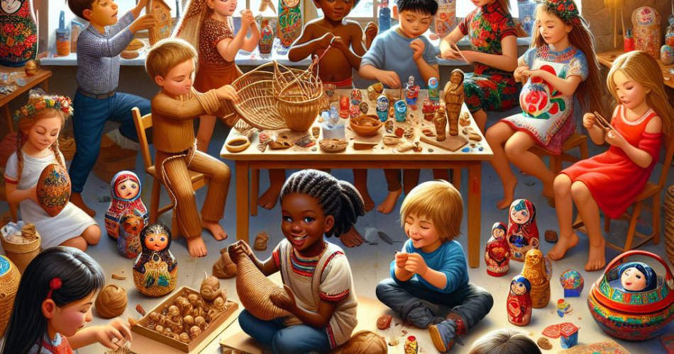 Children's Crafts with a Traditional Twist