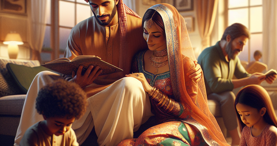 Family of a Traditional Wife