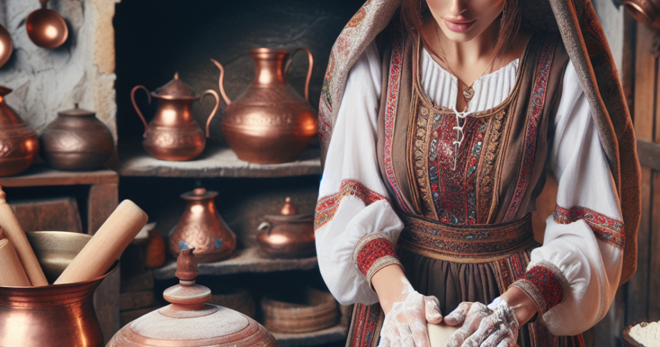 Traditional Housewife Baking